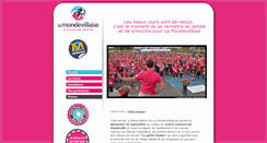 Desktop Screenshot of lamondevillaise.fr