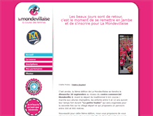 Tablet Screenshot of lamondevillaise.fr